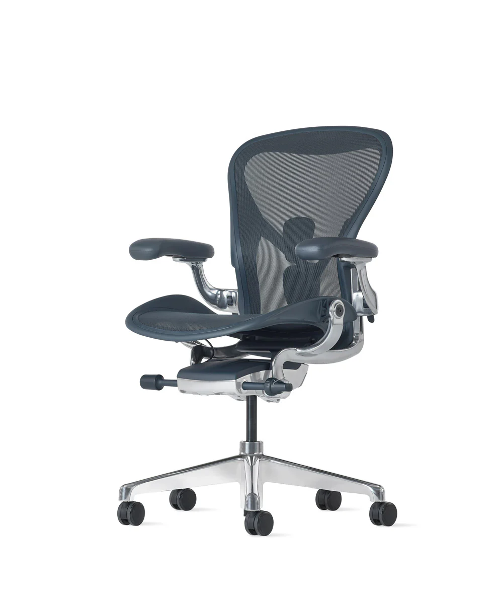 Silla de oficina Aeron* nightfall/pulido