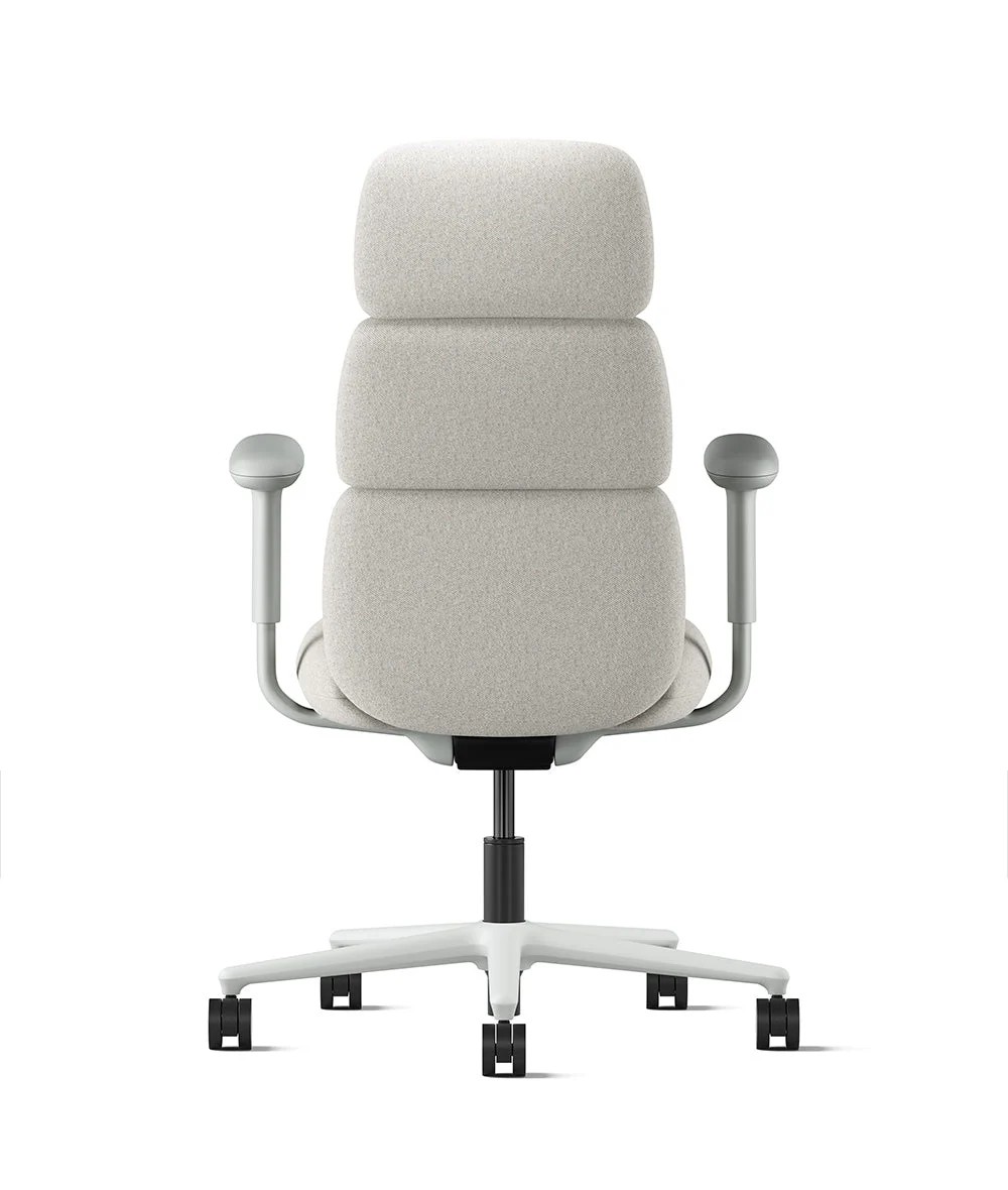 Silla Asari con respaldo alto blanched alpine - Image 3