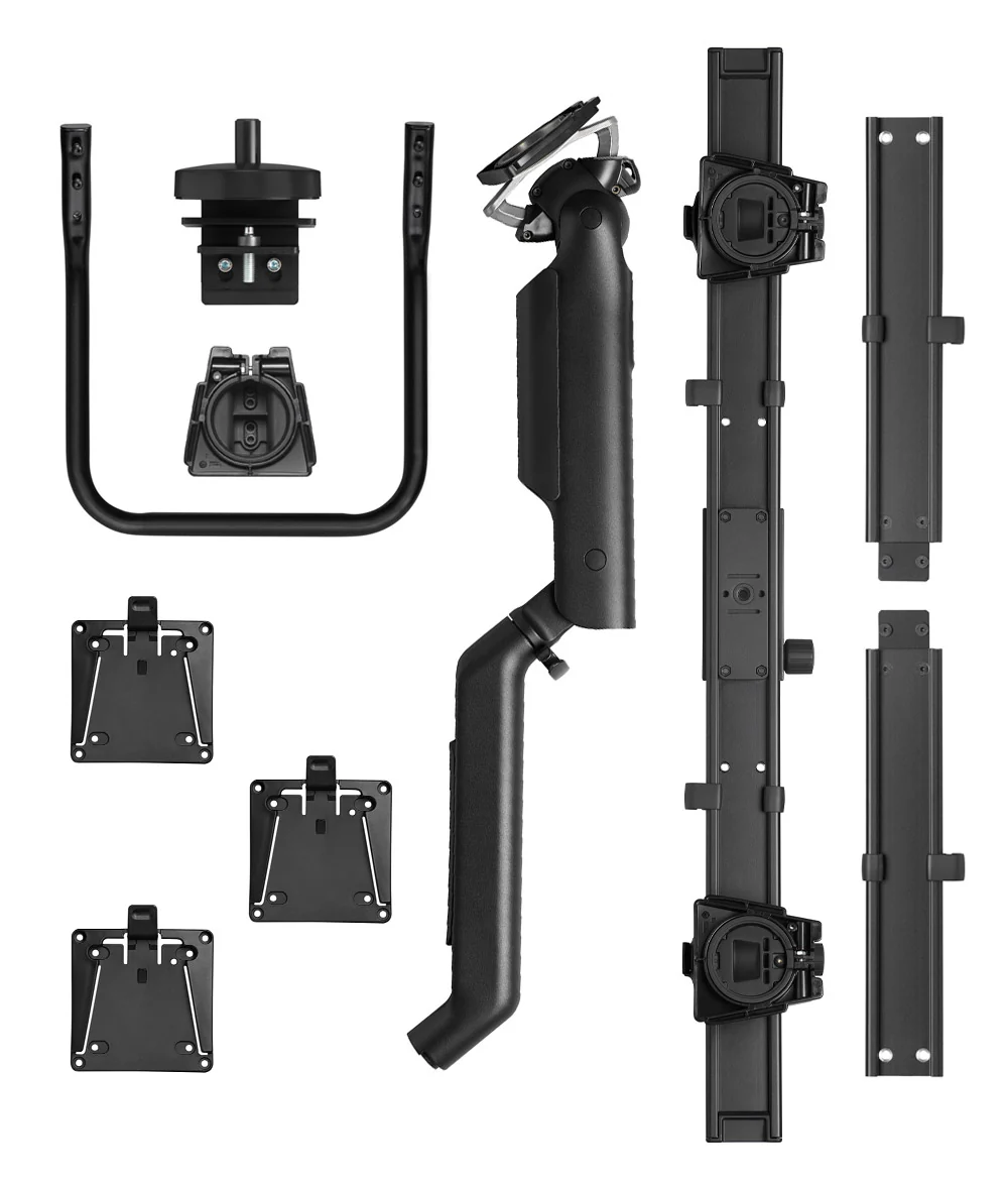 Brazo articulado para tres monitores de gran tamaño Flo X - Image 3