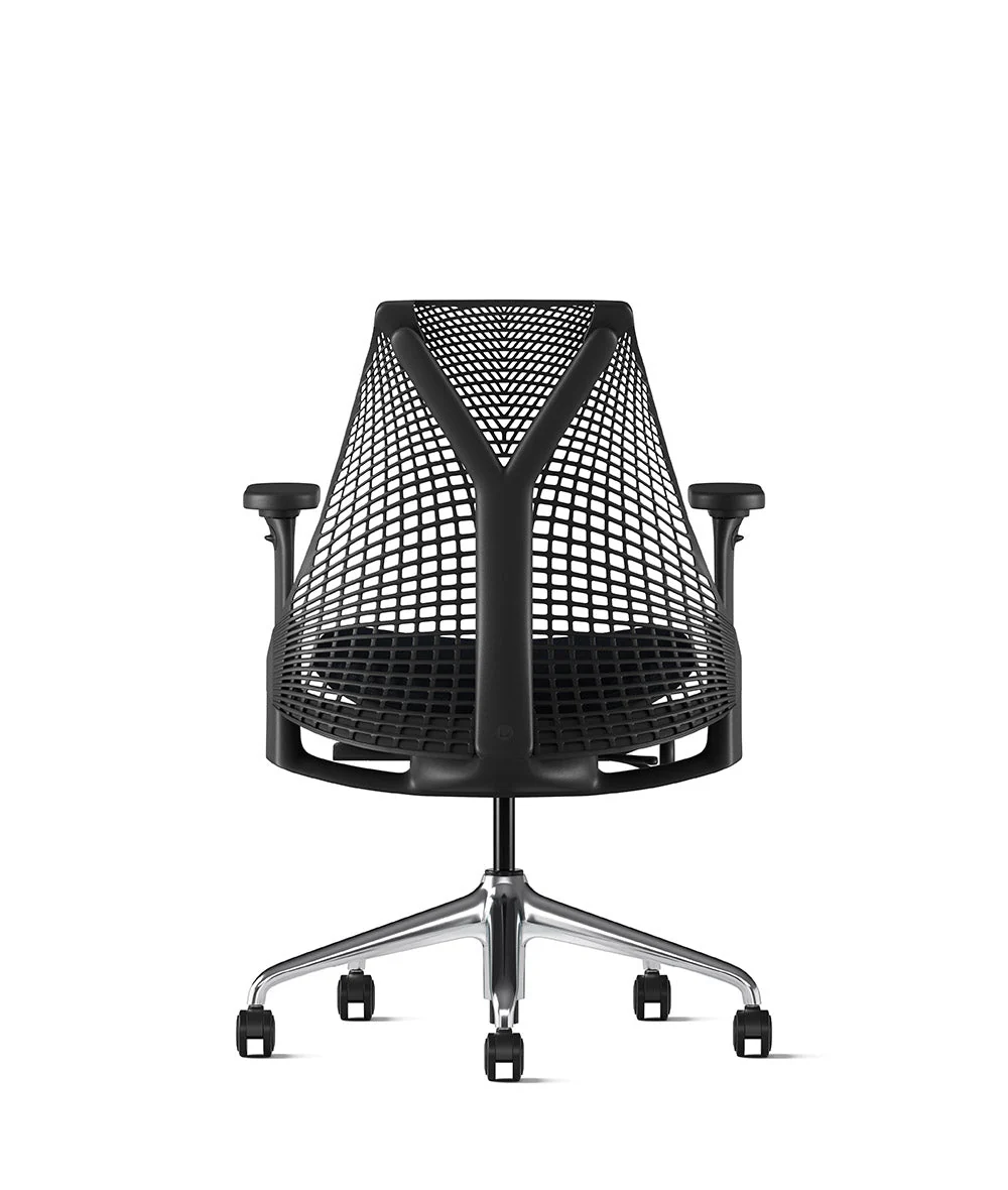 Silla de oficina Sayl* negro pulido - Image 12