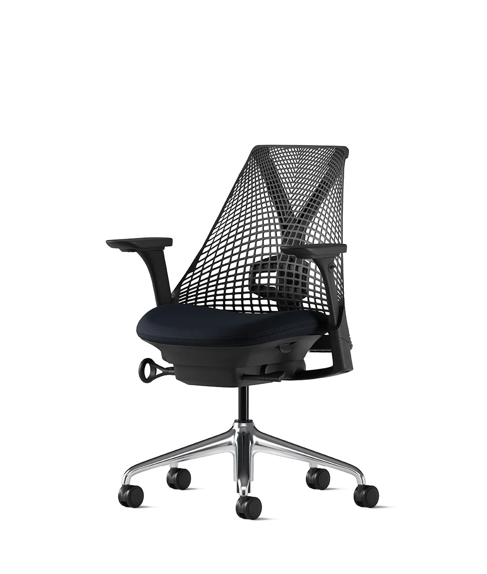 Silla de oficina Sayl* negro pulido - Image 15