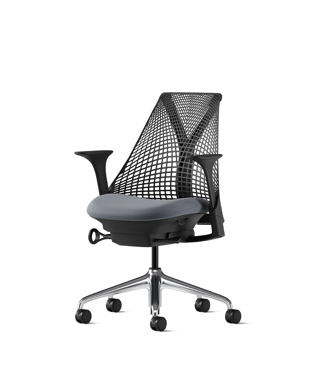 Silla de oficina Sayl* negro pulido - Image 17