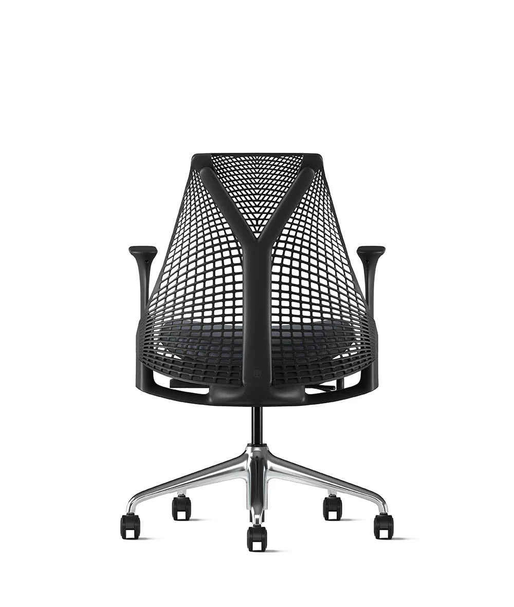 Silla de oficina Sayl* negro pulido - Image 18