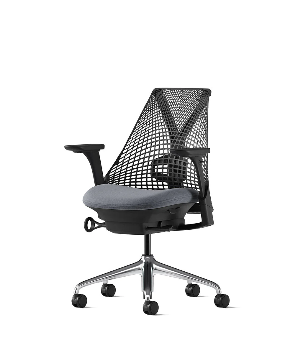 Silla de oficina Sayl* negro pulido - Image 23