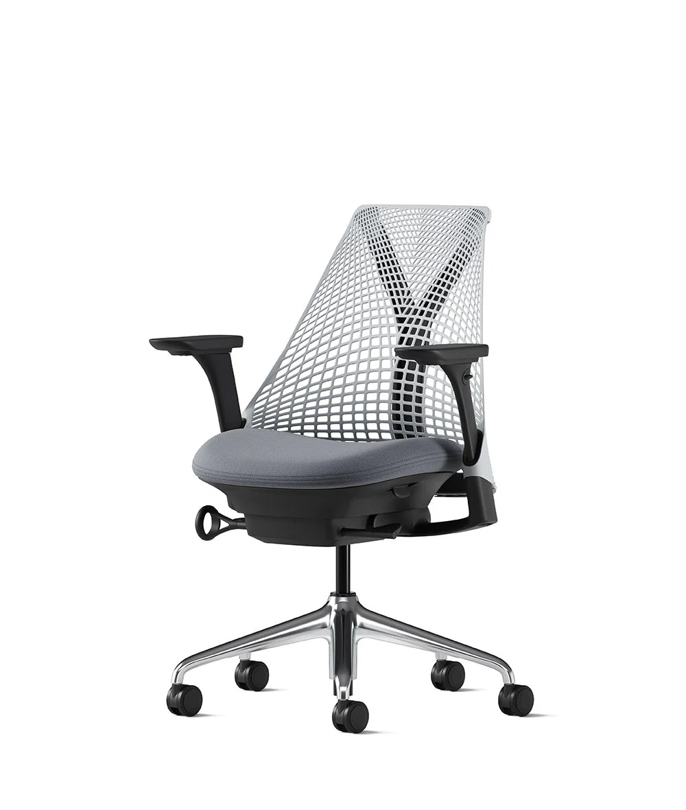 Silla de oficina Sayl* negro pulido - Image 27