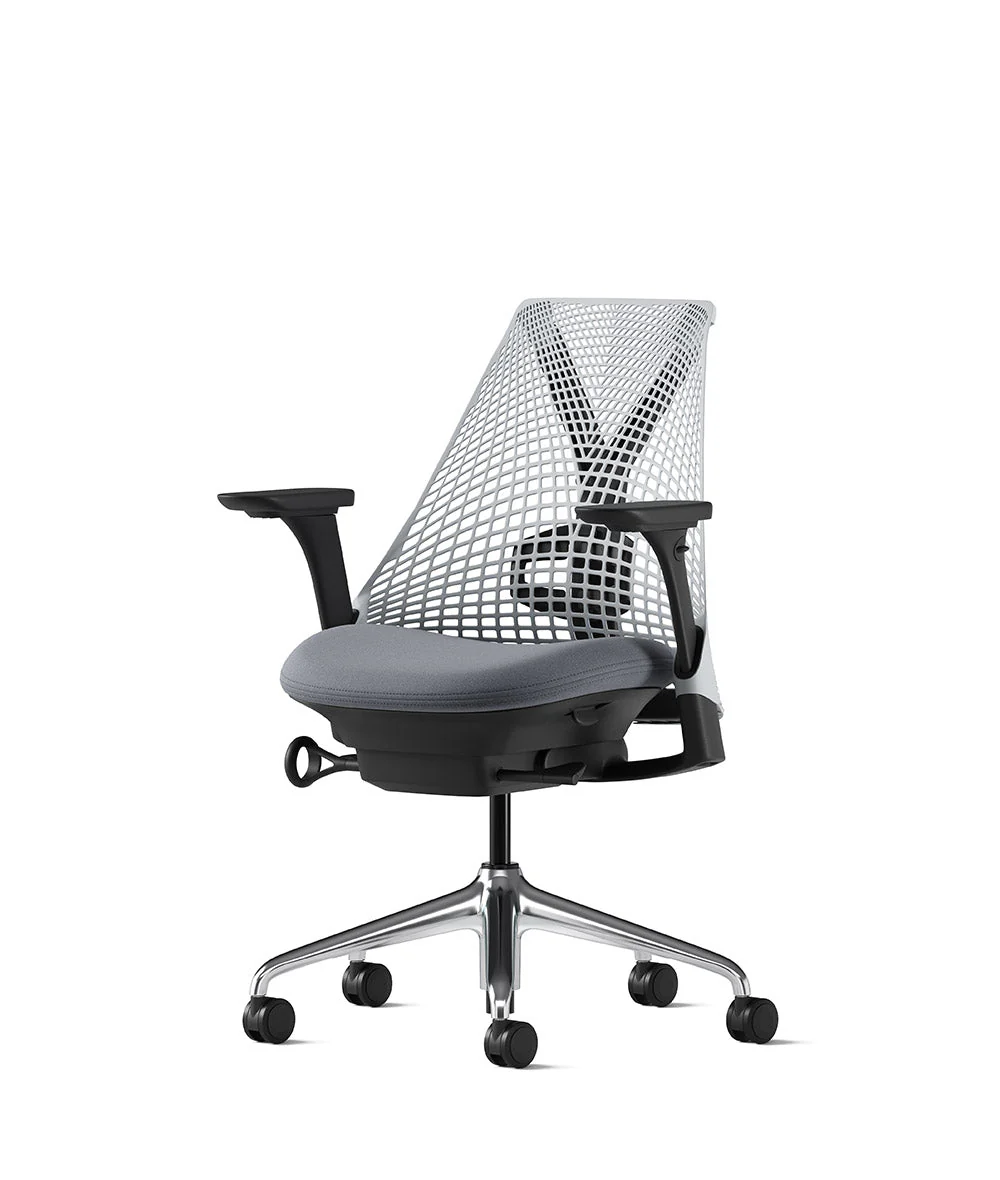 Silla de oficina Sayl* negro pulido - Image 31