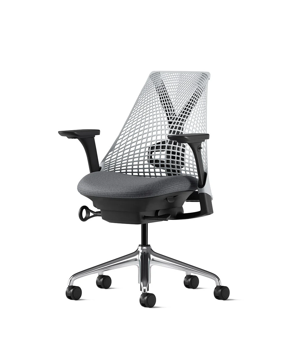 Silla de oficina Sayl* negro pulido - Image 46