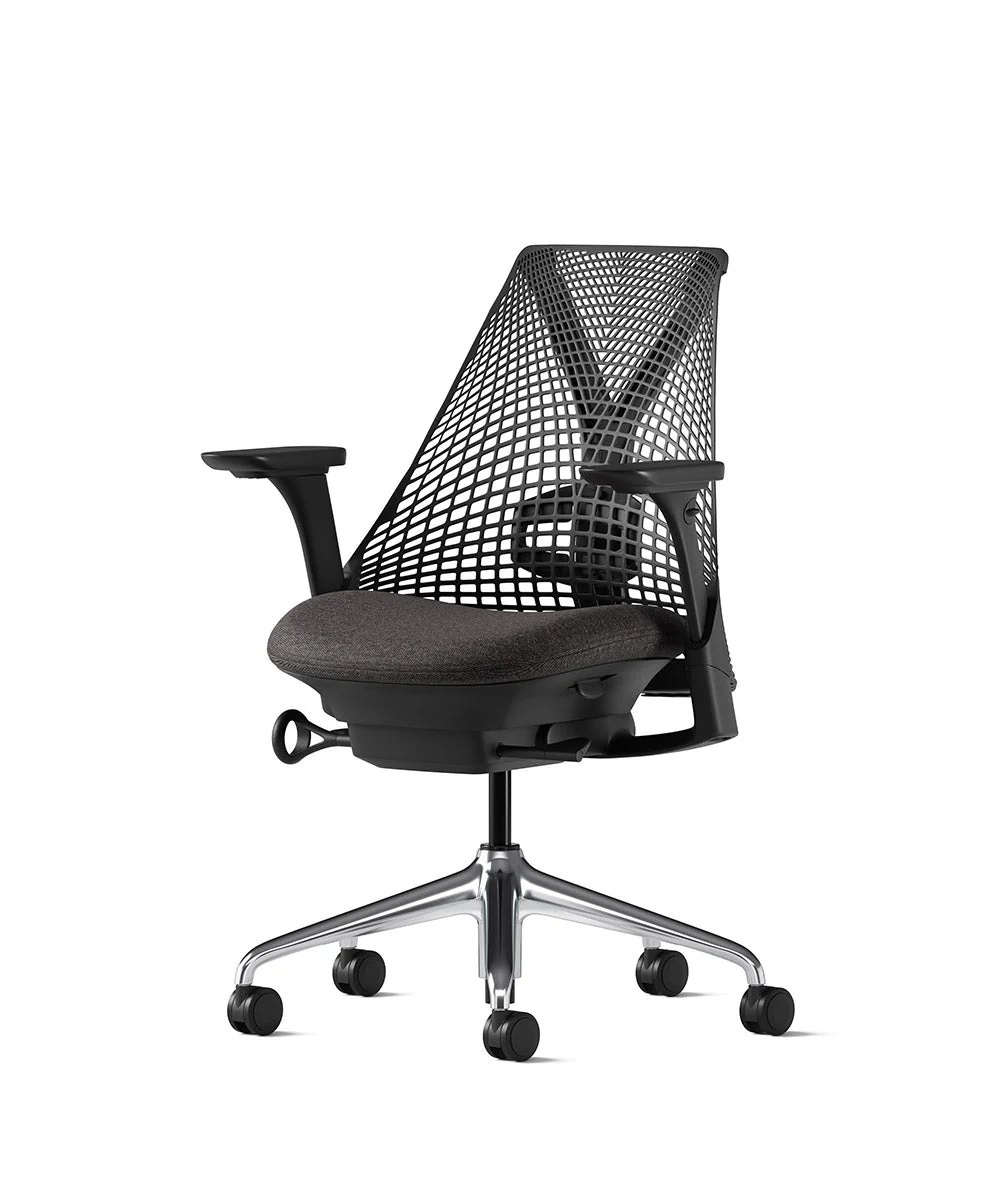 Silla de oficina Sayl* negro pulido - Image 58