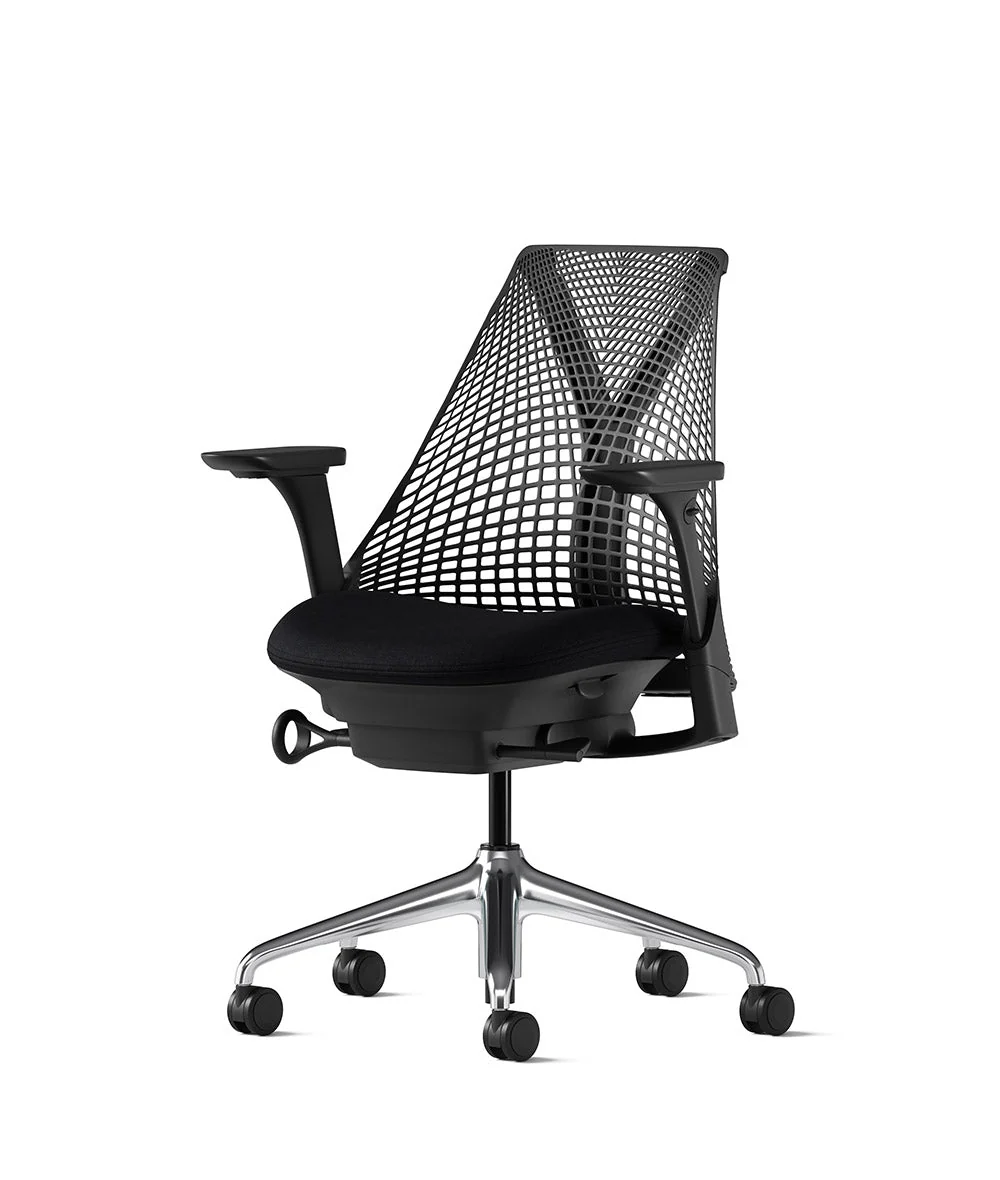Silla de oficina Sayl* negro pulido - Image 66