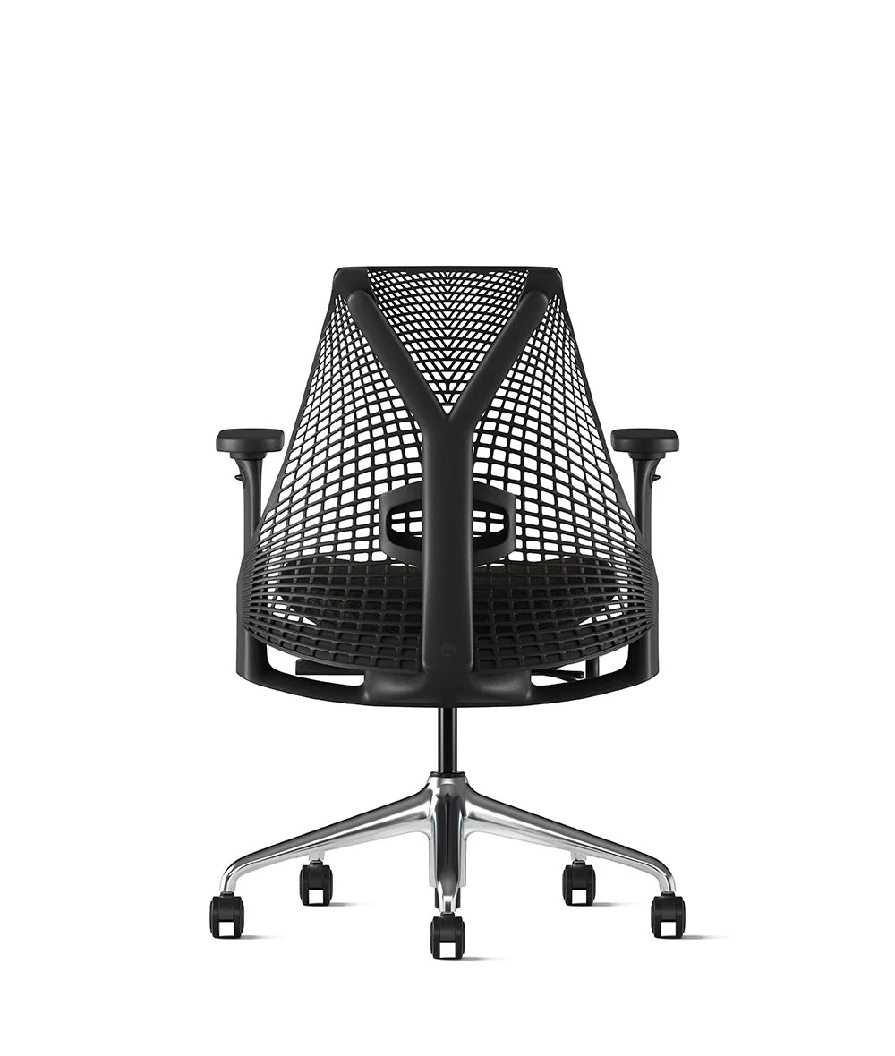Silla de oficina Sayl* negro pulido - Image 8