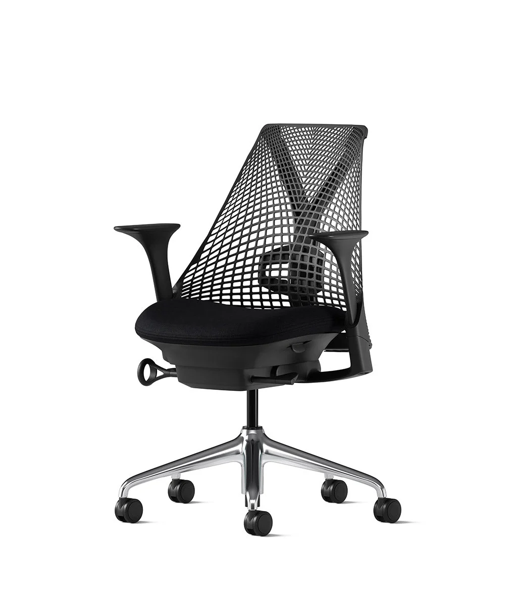Silla de oficina Sayl* negro pulido - Image 82