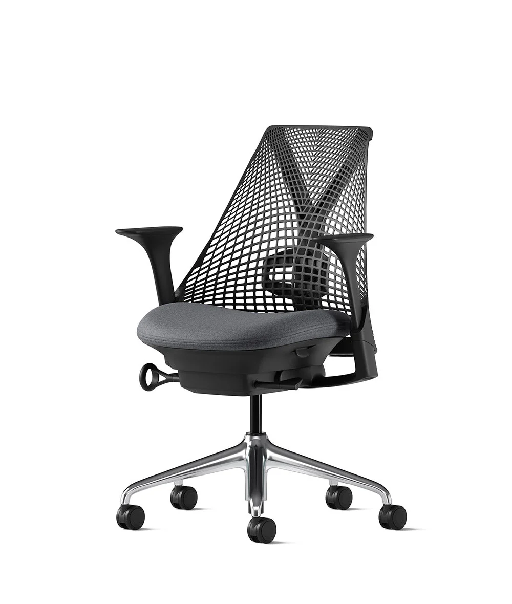 Silla de oficina Sayl* negro pulido - Image 86