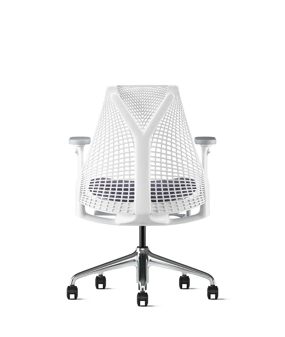 Silla de oficina Sayl* blanco pulido - Image 100