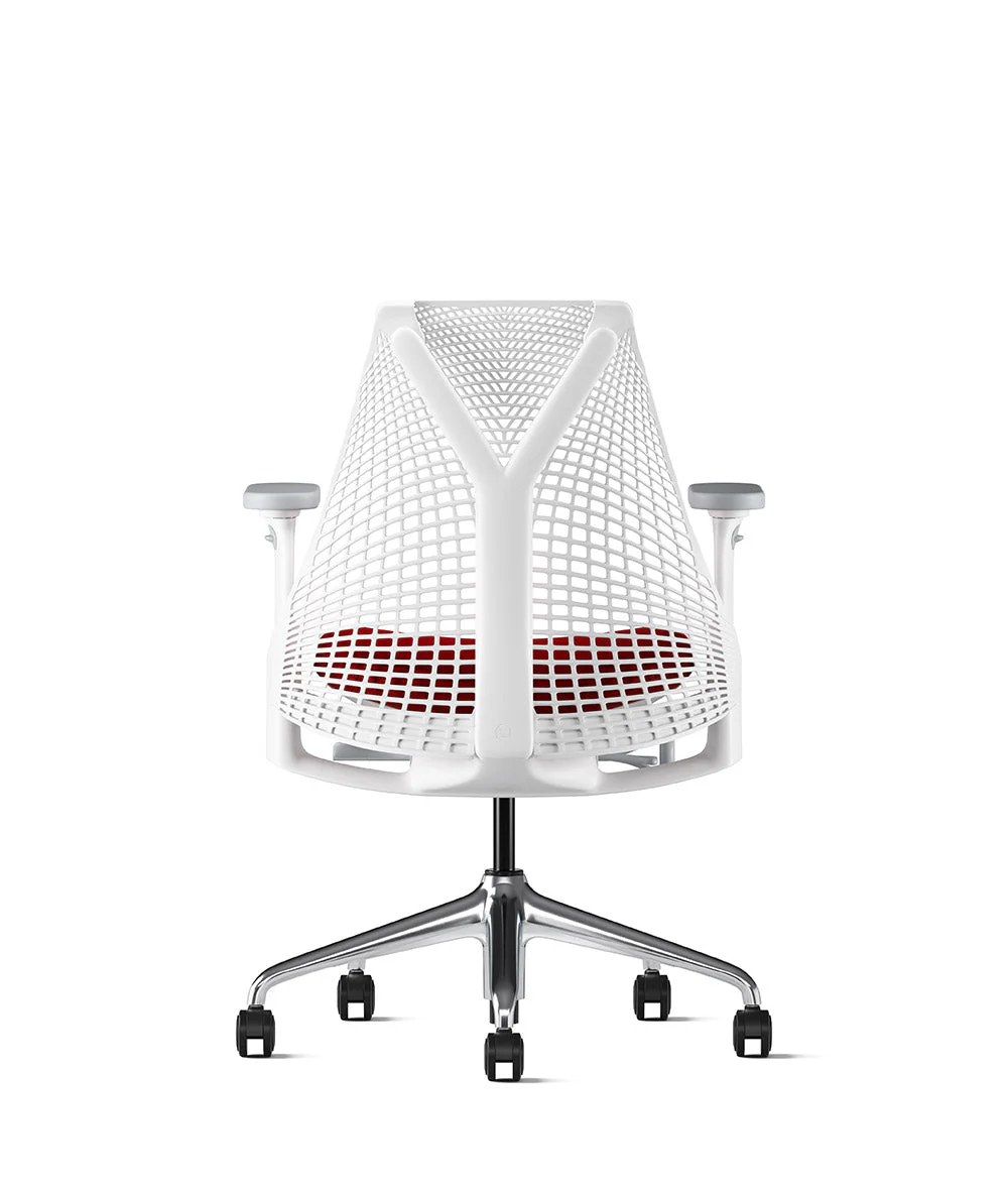 Silla de oficina Sayl* blanco pulido - Image 12