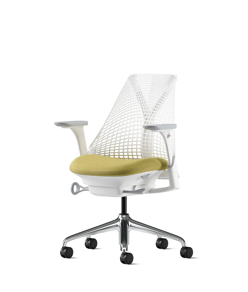 Silla de oficina Sayl* blanco pulido - Image 139