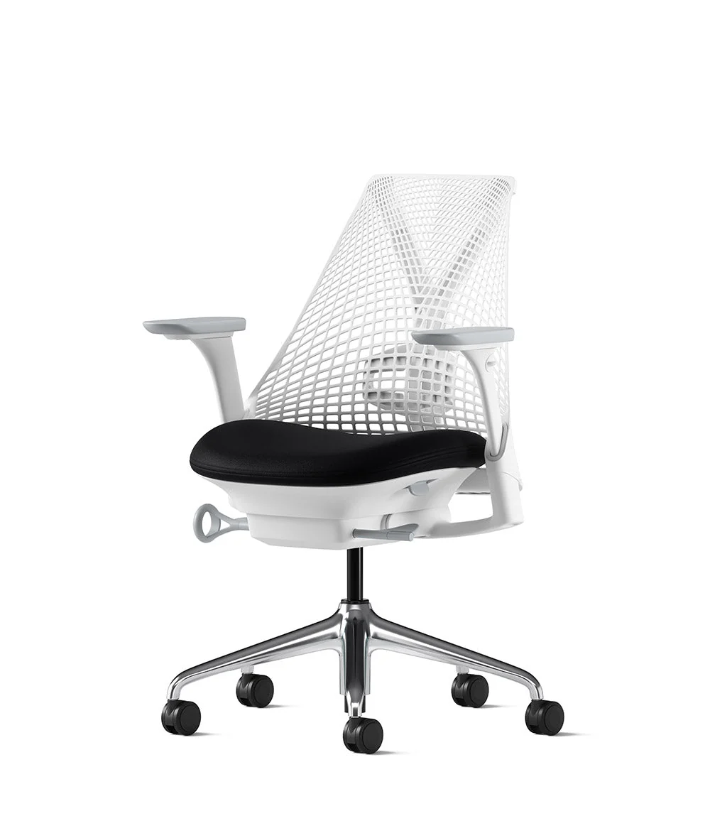 Silla de oficina Sayl* blanco pulido - Image 165