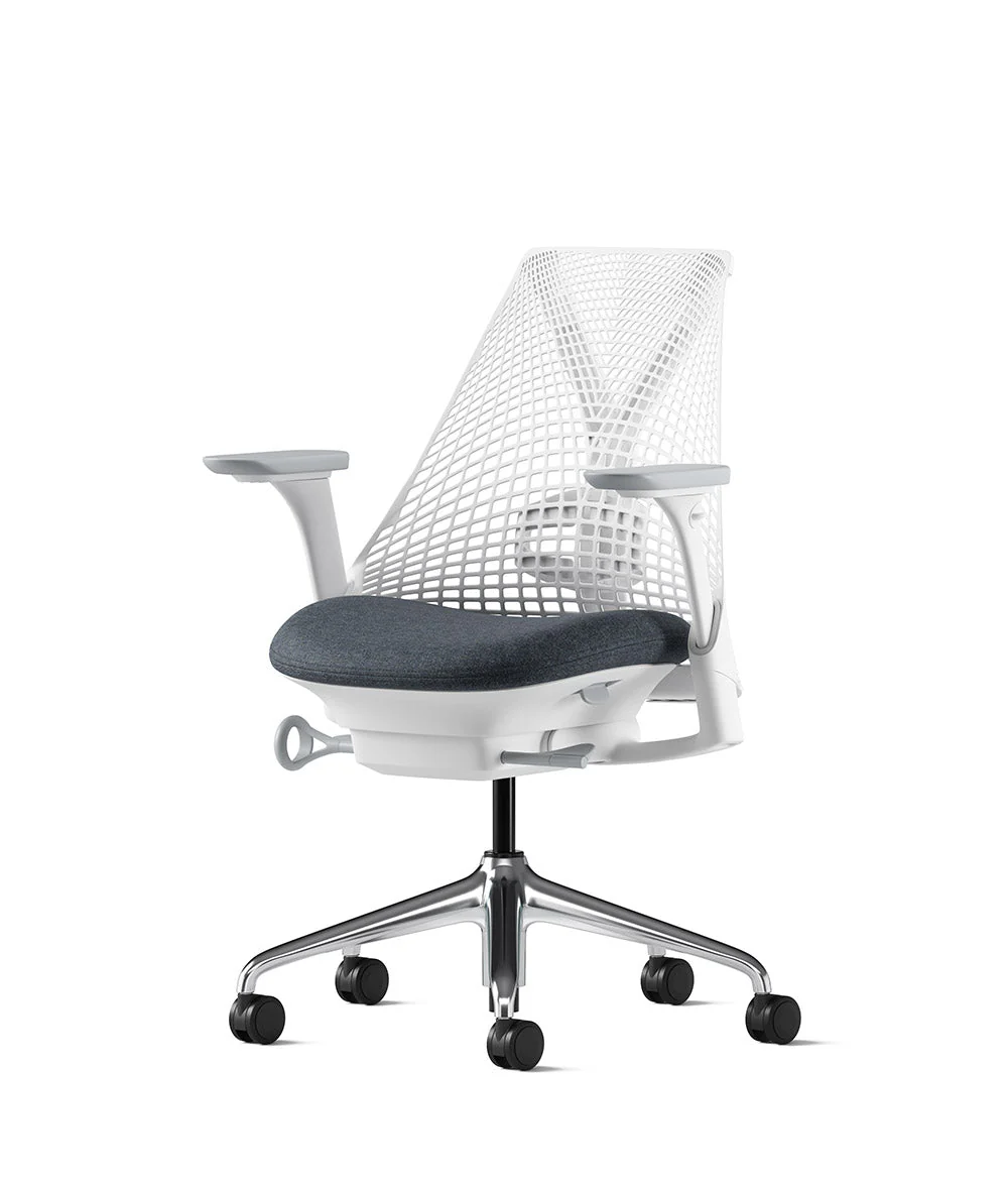 Silla de oficina Sayl* blanco pulido - Image 173