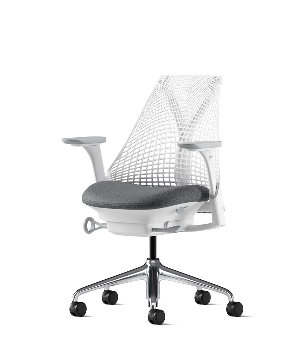 Silla de oficina Sayl* blanco pulido - Image 179