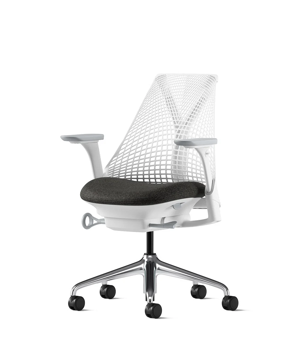 Silla de oficina Sayl* blanco pulido - Image 181