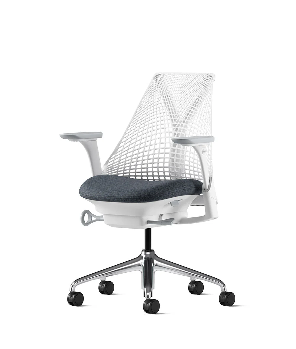 Silla de oficina Sayl* blanco pulido - Image 185