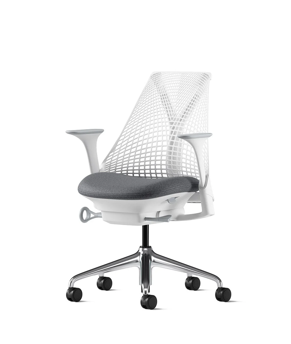 Silla de oficina Sayl* blanco pulido - Image 203