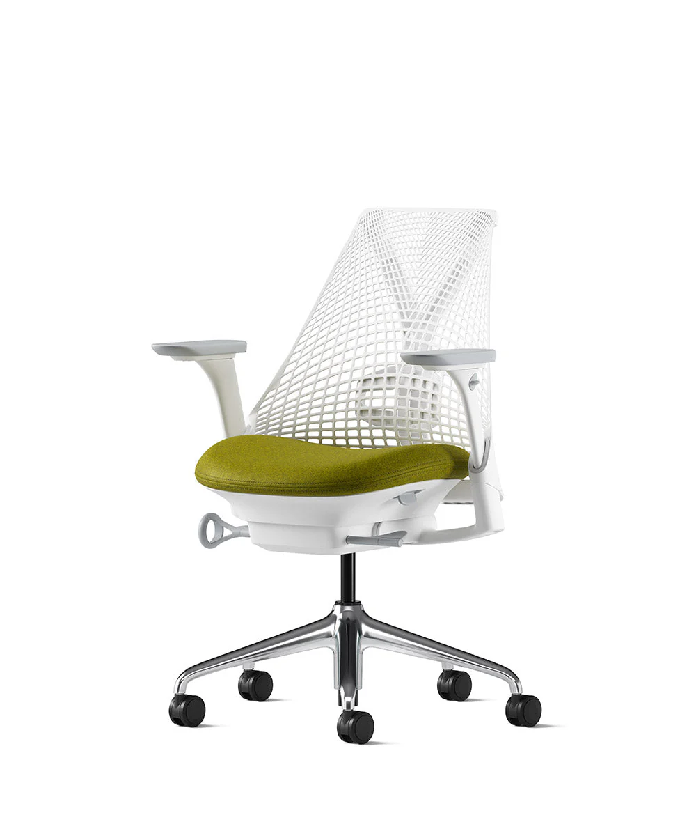 Silla de oficina Sayl* blanco pulido - Image 23