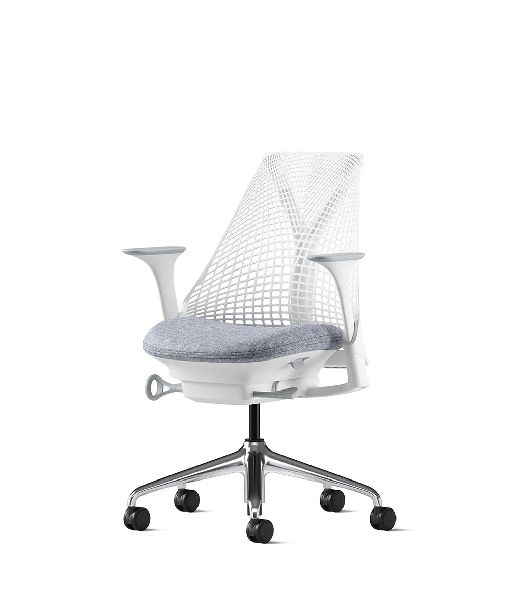 Silla de oficina Sayl* blanco pulido - Image 33