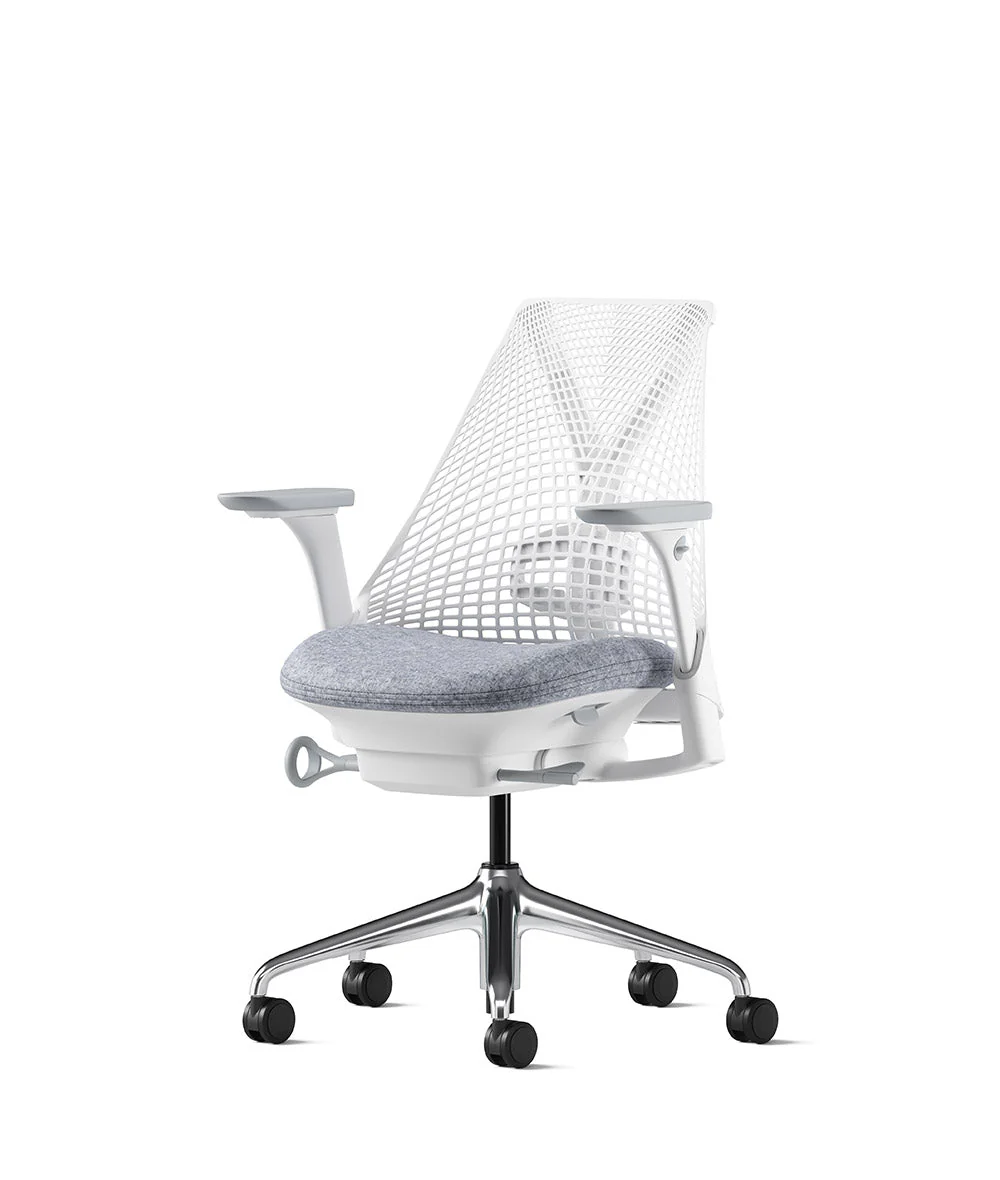 Silla de oficina Sayl* blanco pulido - Image 39