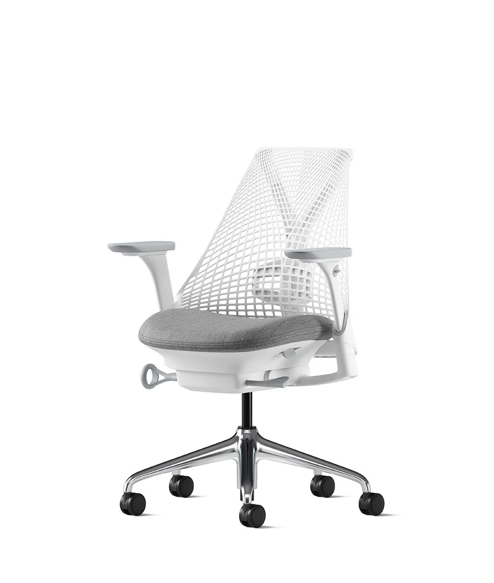 Silla de oficina Sayl* blanco pulido - Image 71