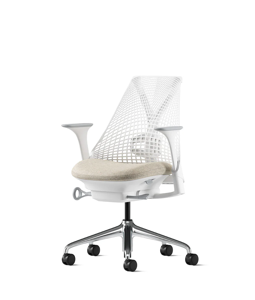Silla de oficina Sayl* blanco pulido - Image 85