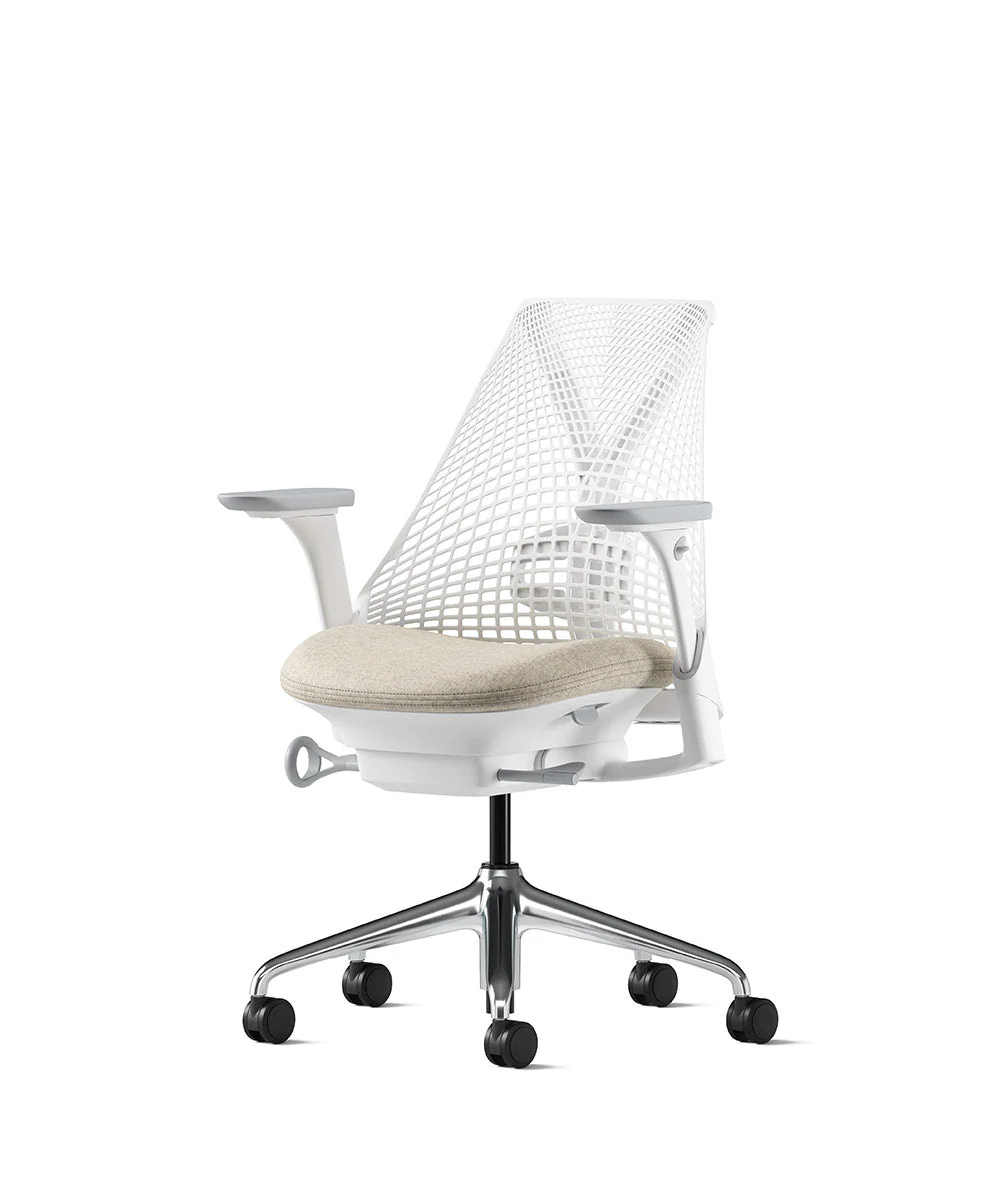 Silla de oficina Sayl* blanco pulido - Image 87