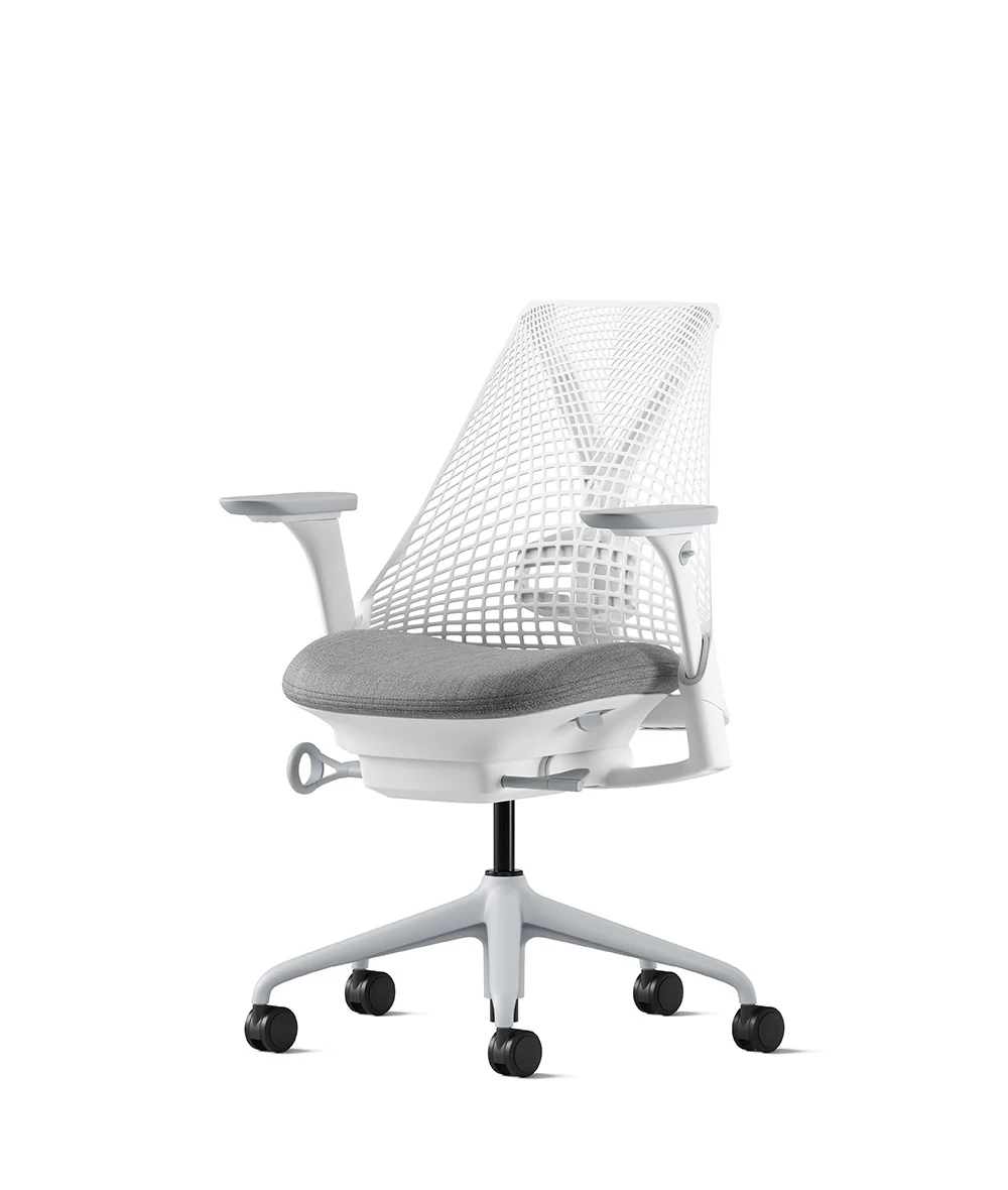 Silla de oficina Sayl studio blanco/0123
