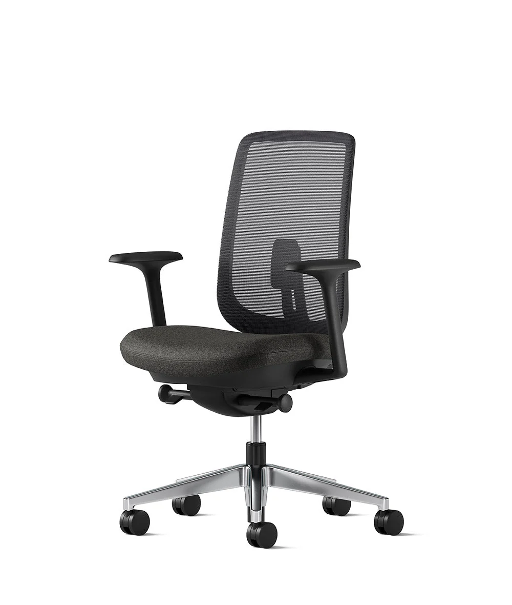 Silla de oficina Verus Suspension* negro pulido - Image 5