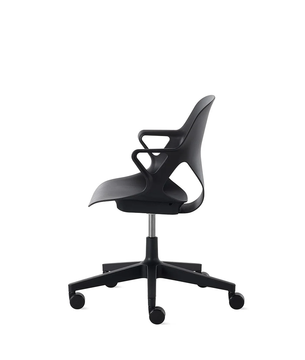 Silla de apoyabrazos fijos Zeph* negro - Image 14