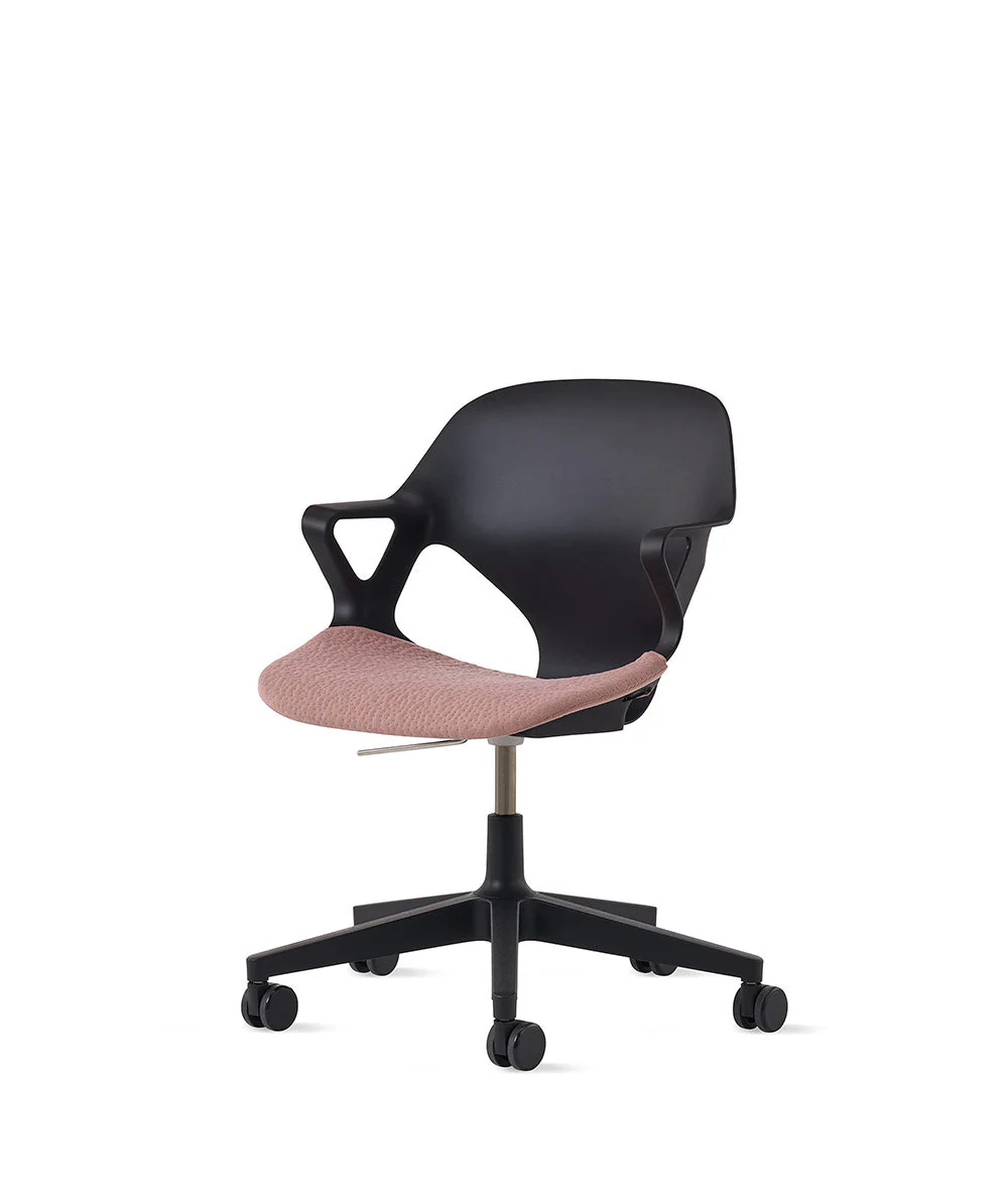 Silla de apoyabrazos fijos Zeph* negro - Image 5