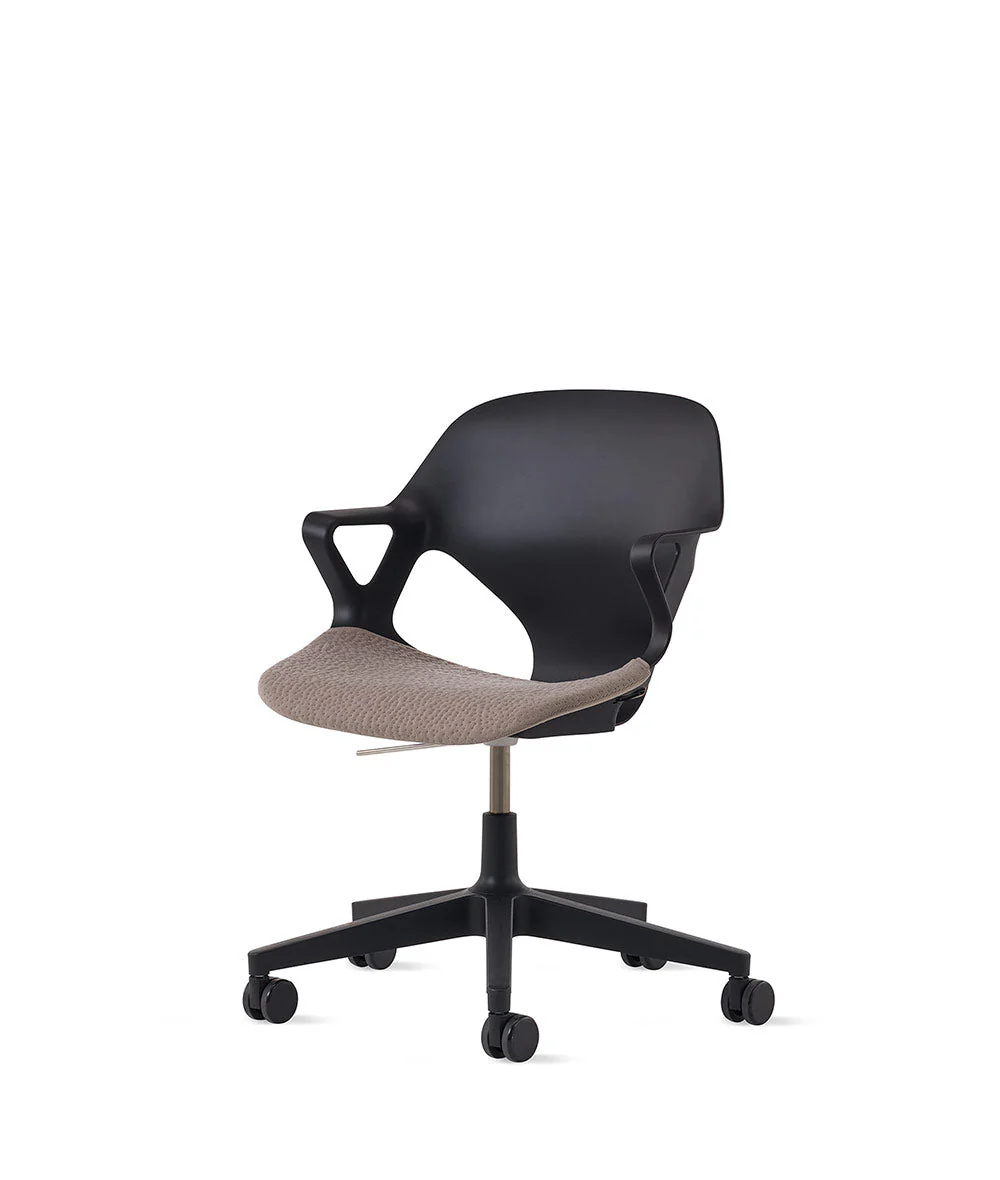 Silla de apoyabrazos fijos Zeph* negro - Image 6