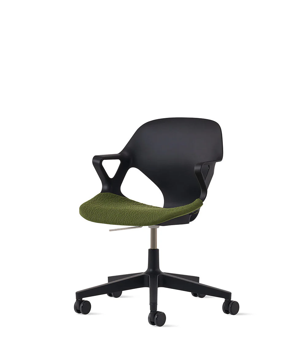 Silla de apoyabrazos fijos Zeph* negro - Image 9