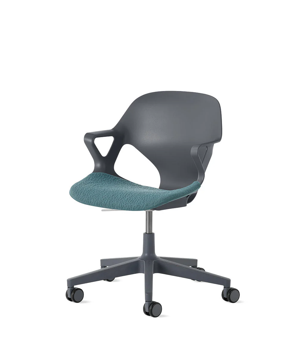 Silla de apoyabrazos fijos Zeph* carbón - Image 10