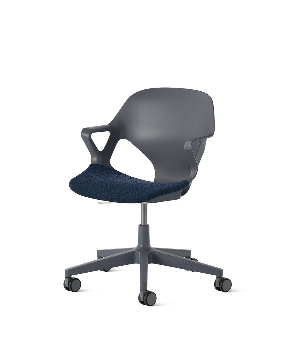 Silla de apoyabrazos fijos Zeph* carbón - Image 11