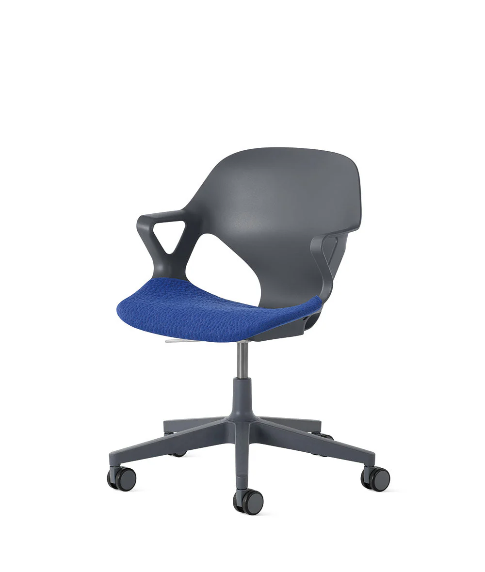 Silla de apoyabrazos fijos Zeph* carbón - Image 12