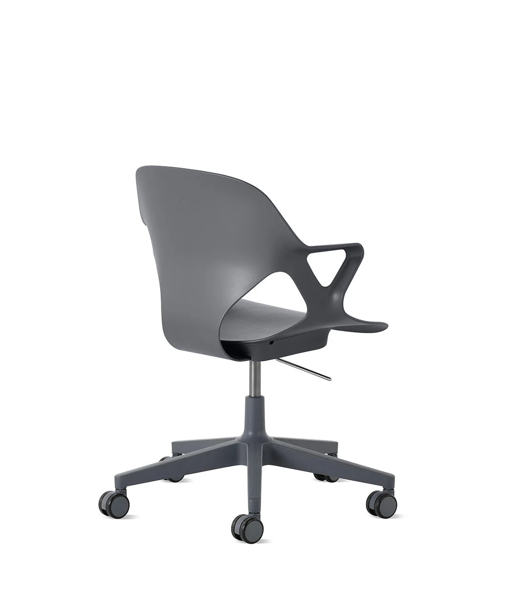 Silla de apoyabrazos fijos Zeph* carbón - Image 15