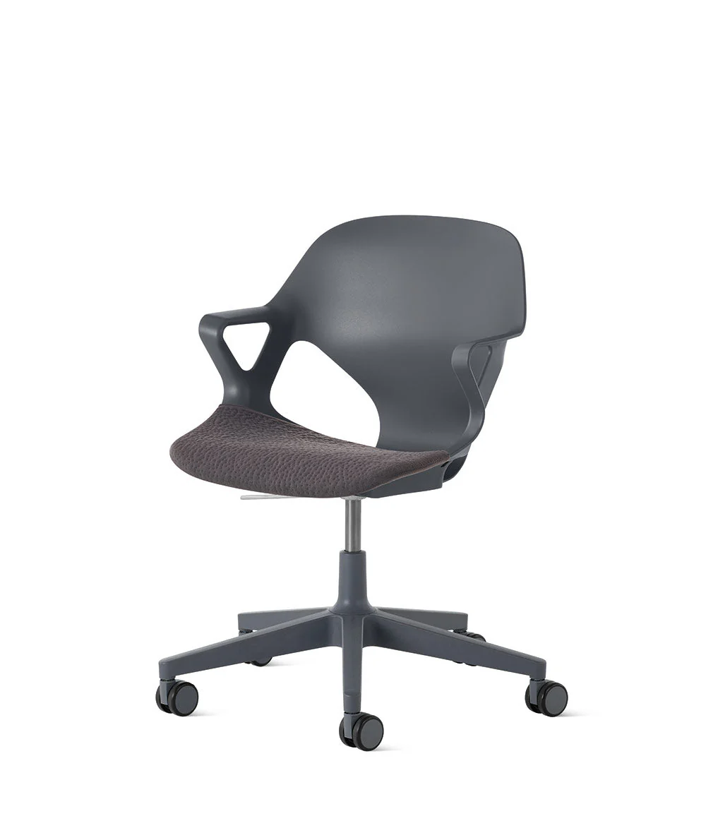 Silla de apoyabrazos fijos Zeph* carbón - Image 3