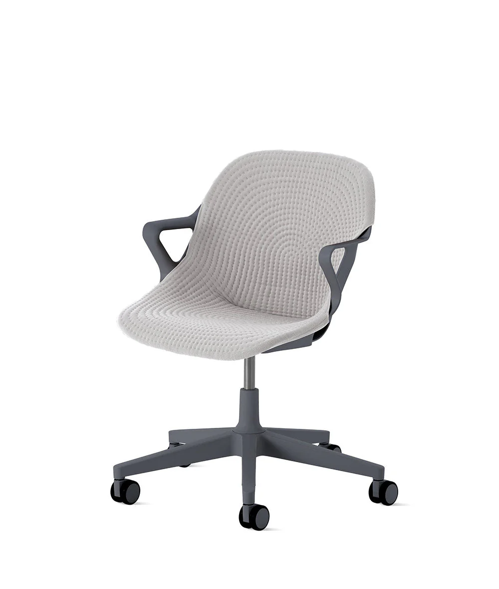 Silla de apoyabrazos fijos Zeph* carbón - Image 32
