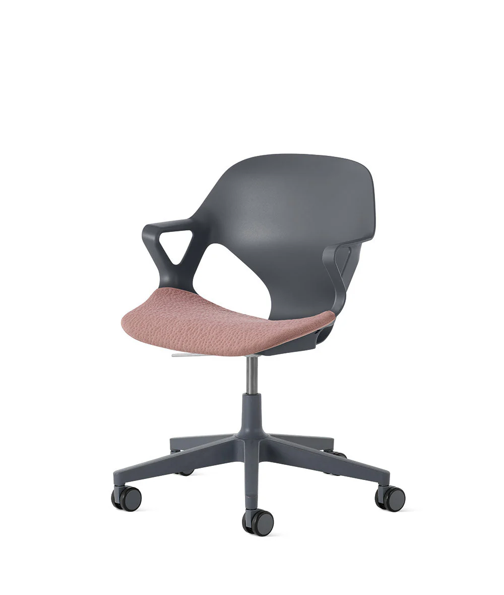 Silla de apoyabrazos fijos Zeph* carbón - Image 5