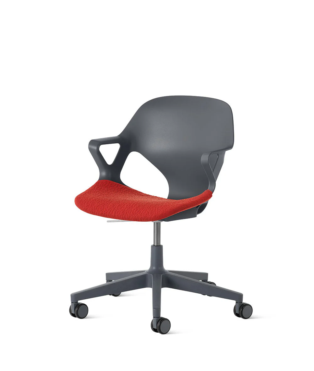 Silla de apoyabrazos fijos Zeph* carbón - Image 7
