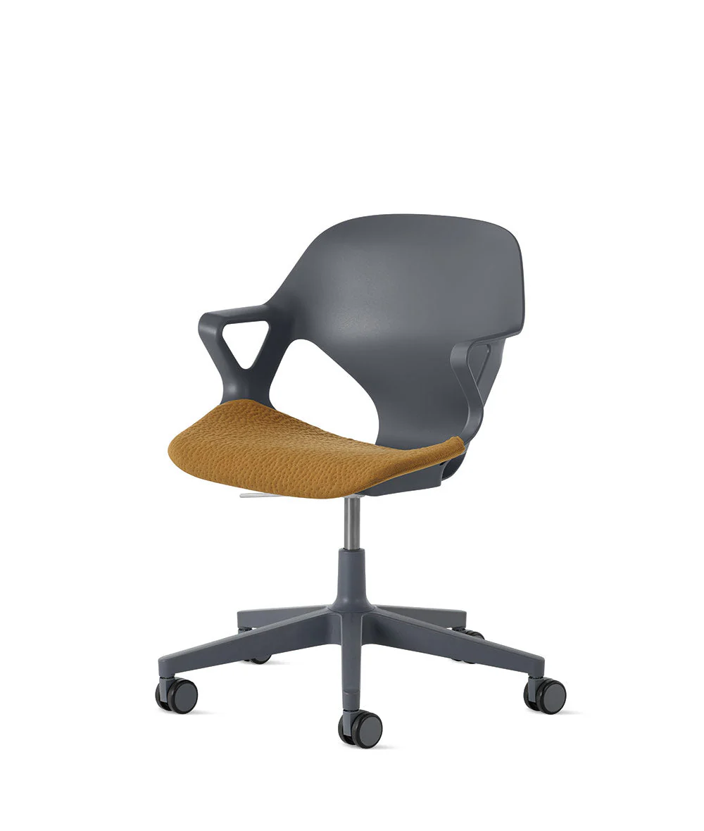 Silla de apoyabrazos fijos Zeph* carbón - Image 8