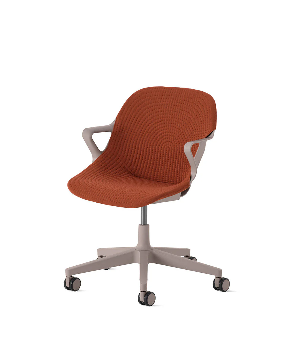 Silla de apoyabrazos fijos Zeph* cocoa - Image 54
