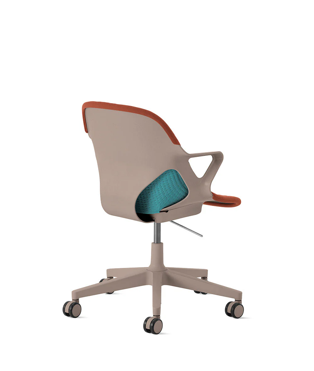 Silla de apoyabrazos fijos Zeph* cocoa - Image 55