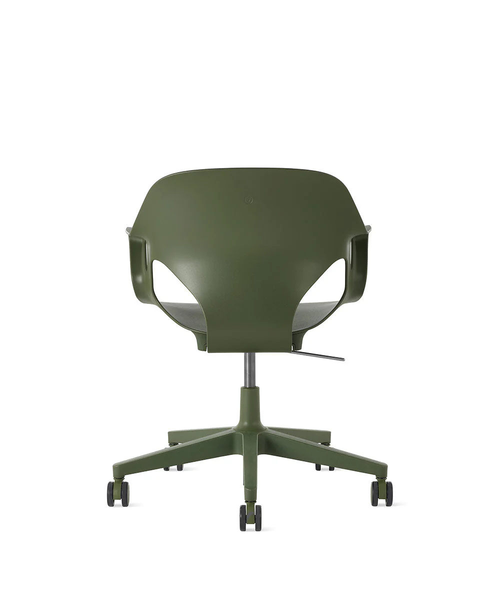 Silla de apoyabrazos fijos Zeph* olive - Image 13