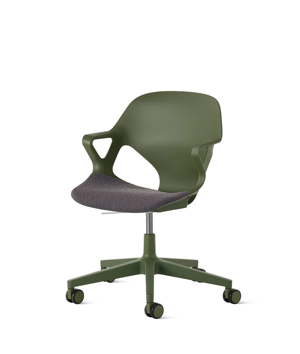 Silla de apoyabrazos fijos Zeph* olive - Image 3